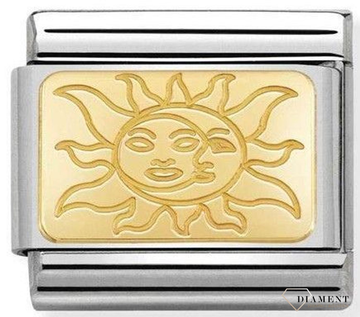 Nomination - Link 18K zawieszka złoto 'Słońce' 030153 19 biżuteria nomination nomination zawieszki nomination baza.jpg